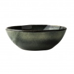 182035-Schaal-D33xH10-cm-Groen-stoneware-Organic-shapes-of-nature-servies
