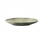 182041-Bord-21.5cm-Groen-stoneware-Organic-shapes-of-nature-servies