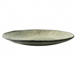182044-Bord-26.5cm-Groen-stoneware-Organic-shapes-of-nature-servies