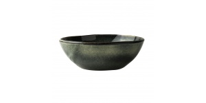 182035-Schaal-D33xH10-cm-Groen-stoneware-Organic-shapes-of-nature-servies